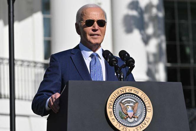 Joe Biden, à la Maison Blanche, à Washington, lundi 25 novembre 2024.