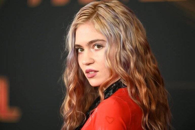 Grimes à la première de 'Captain Marvel' en 2019