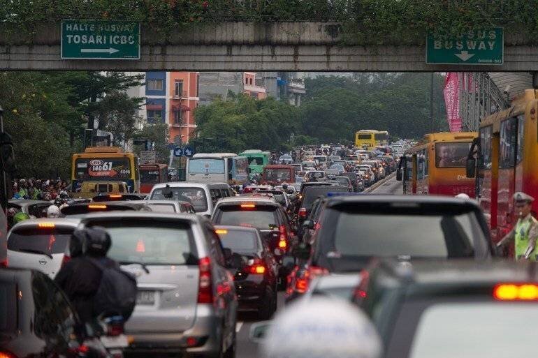 Jakarta embouteillage