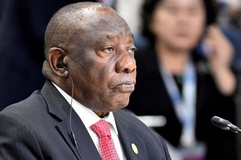 Cyril Ramaphosa lors du sommet des BRICS à Kazan, en Russie