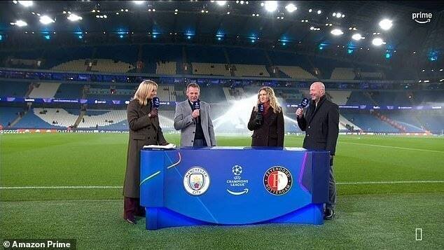 Amazon au match de Manchester City contre Feyenoord