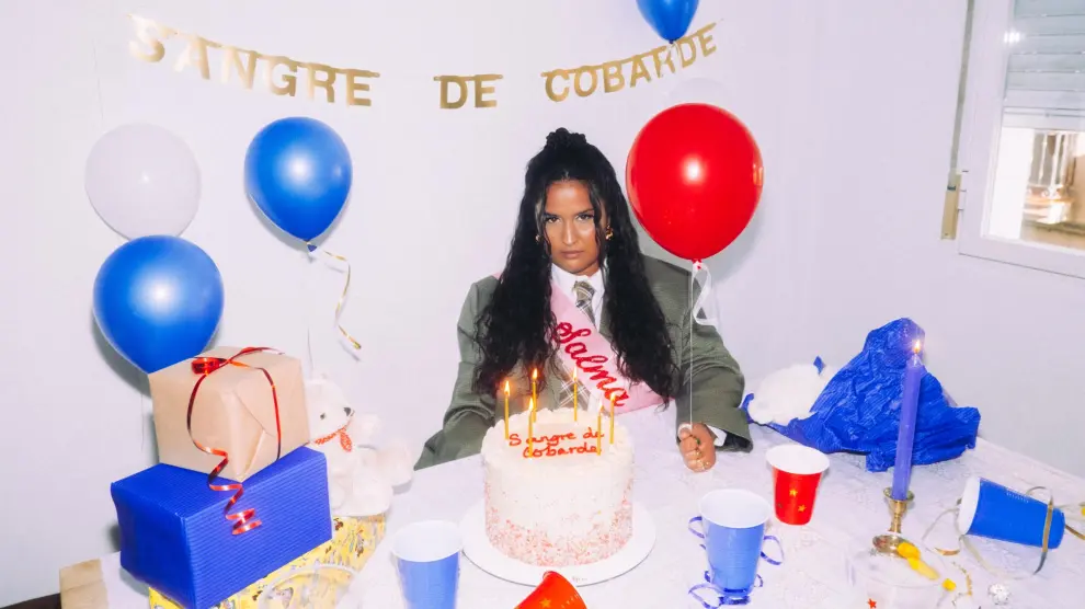 Salma présente son nouvel album 'Sangre de Cobarde'