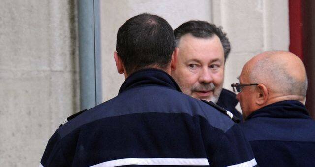 Philippe Berre devant le tribunal correctionnel de La Rochelle le 5 avril 2012 ©AFP - XAVIER LEOTY
