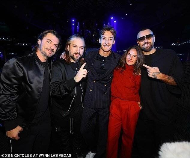 Après la course, George Russell et sa petite amie Carmen ont fait la fête avec Swedish House Mafia