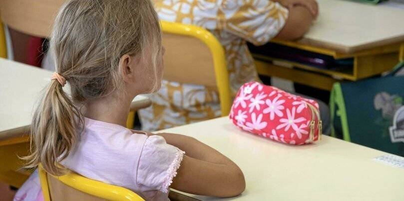 Rentrée scolaire à l'école Ronchese de Nice, le 2 septembre 2024.