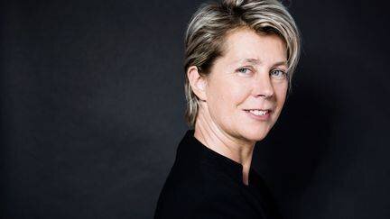 L'autrice Sandrine Collette, en 2019. (BALTEL/SIPA / SIPA)