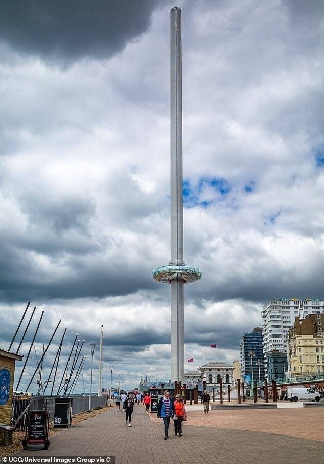 La tour d'observation i360 de Brighton fait face à des difficultés financières.