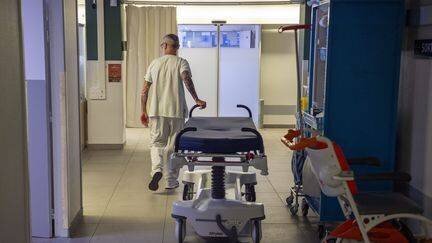 Les urgences du CHU de Rennes (Ille-et-Vilaine), le 12 août 2024. (MATHIEU PATTIER / OUEST-FRANCE / MAXPPP)