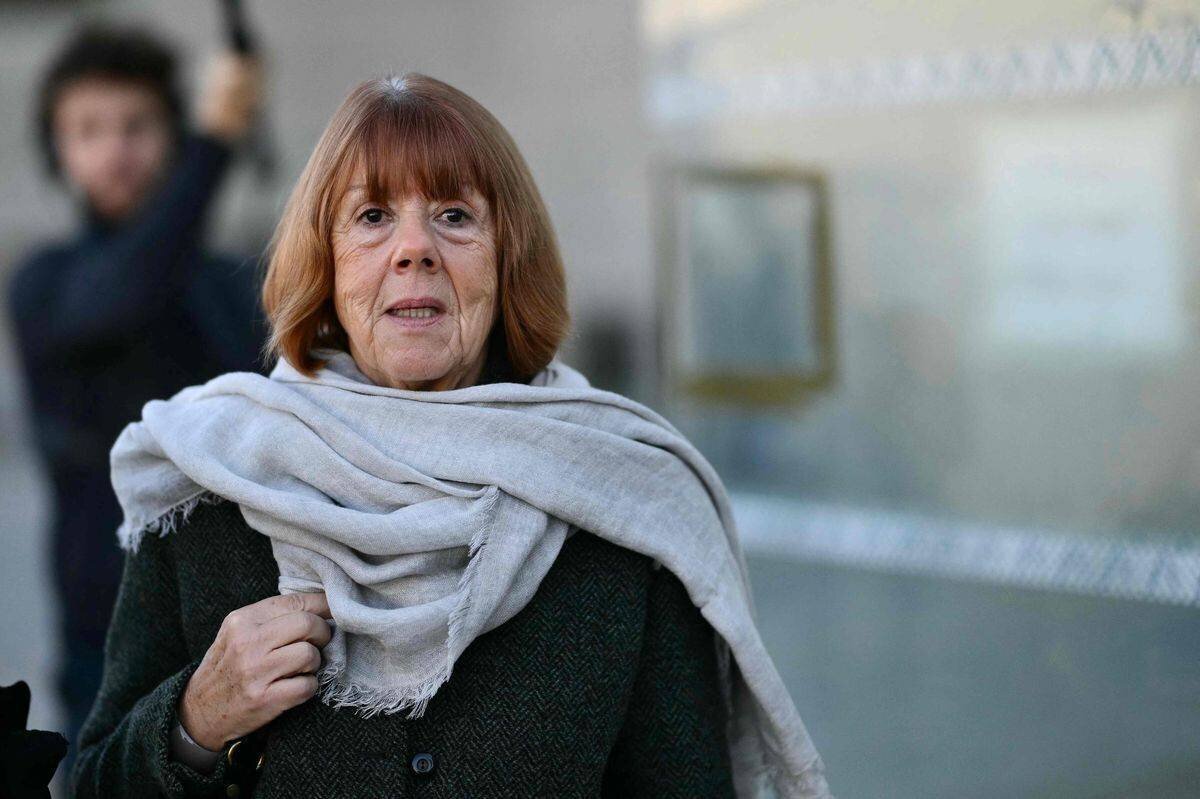 Gisèle Pelicot au tribunal d'Avignon pendant le procès de Dominique Pelicot
