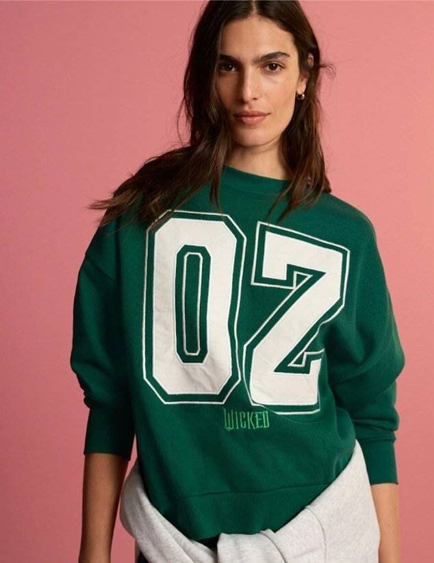 Sweatshirt Next Wicked Varsity Green à 42 euros