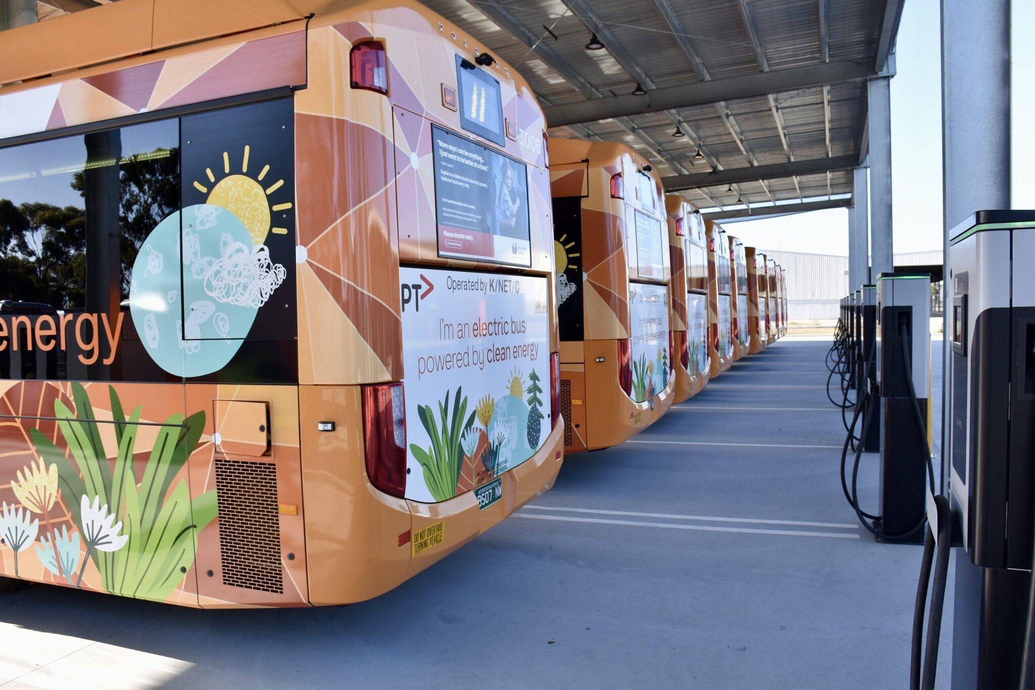 Bus électriques à Victoria