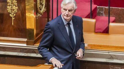 Michel Barnier à l'Assemblée nationale