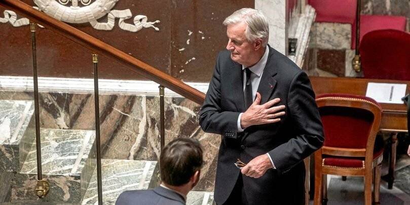 Michel Barnier, le 2 décembre 2024.