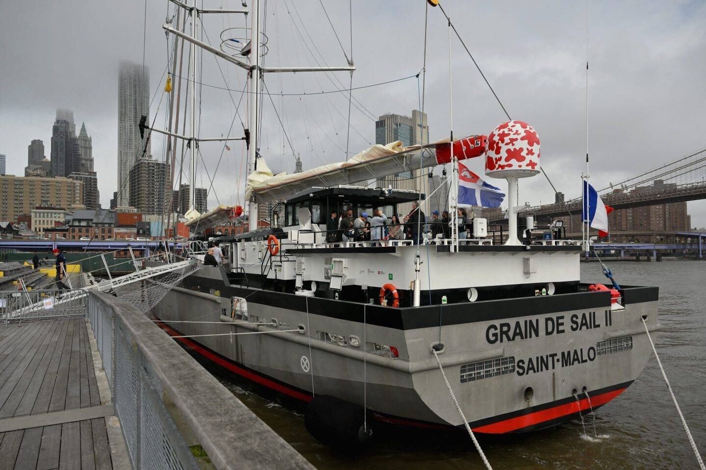 Grain de Sail II en mer