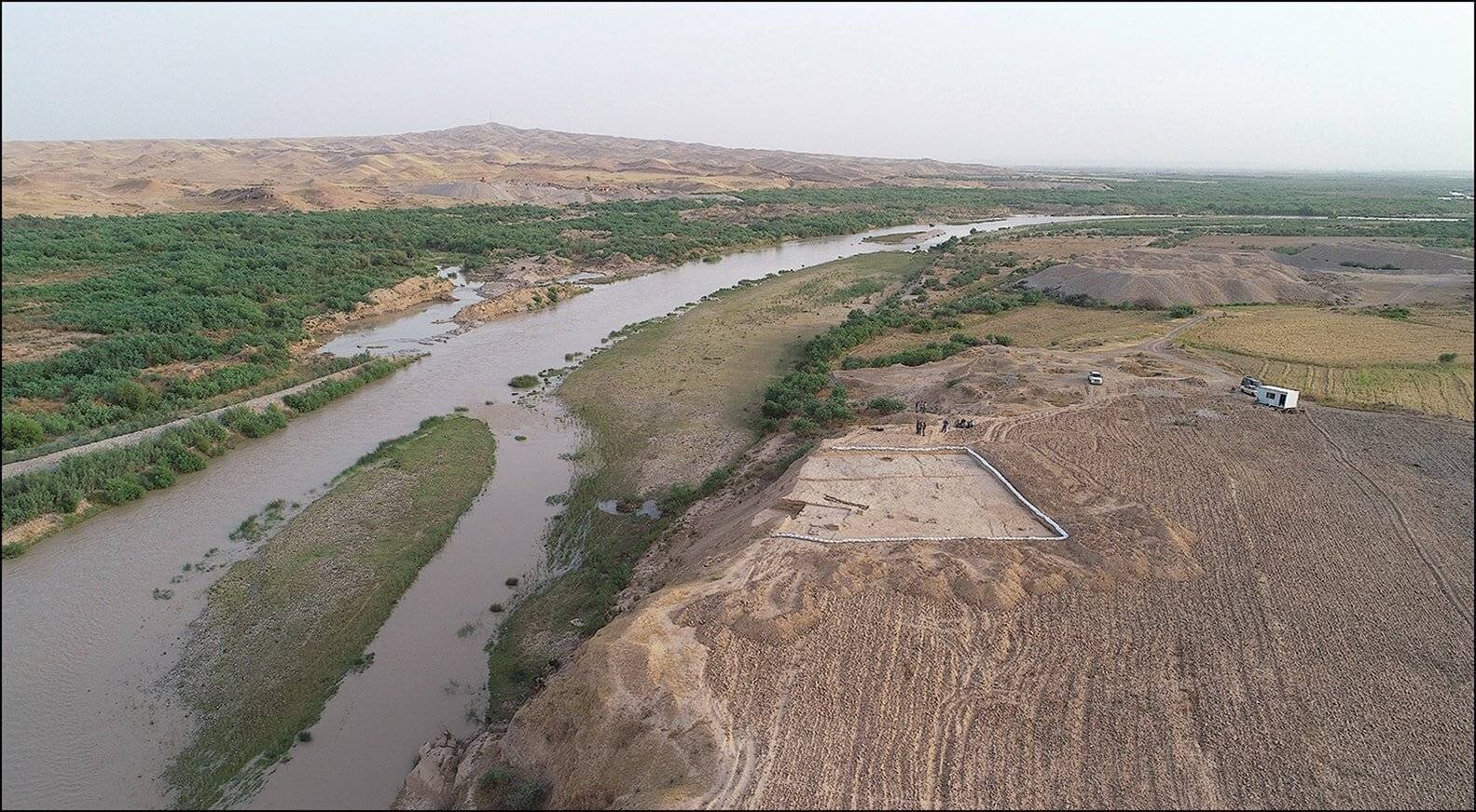 Bol en argile trouvé à Shakhi Kora
