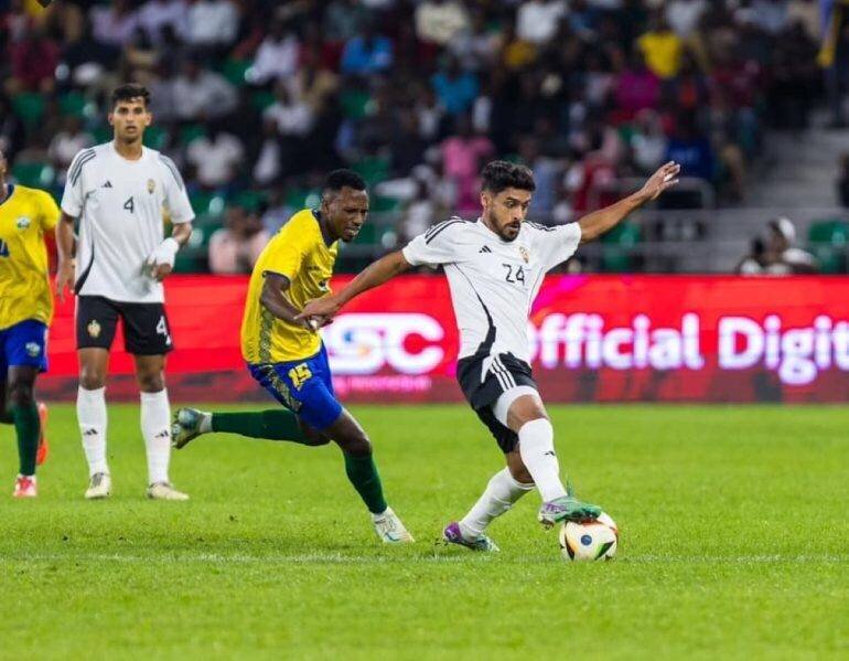 M match de la Libye contre le Rwanda lors des qualifications pour la Coupe d'Afrique 2025
