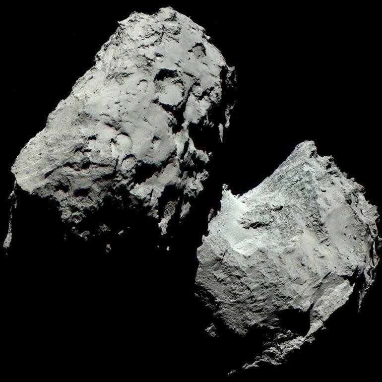 Eau sur la comète 67P/Churyumov-Gerasimenko