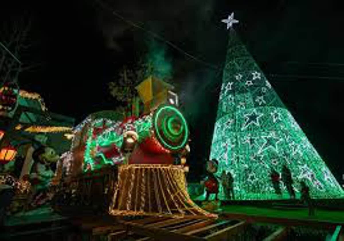 Village de Quijano de Piélagos décoré pour Noël
