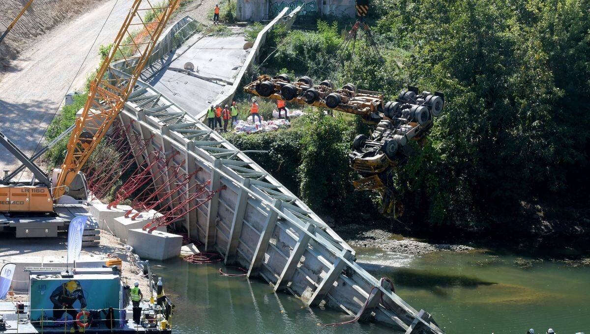 Le pont de Mirepoix s'était effondré le 18 novembre 2019