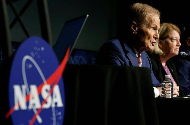 Le patron de la NASA, Bill Nelson, en conférence de presse, à Washington, le 5 décembre 2024.