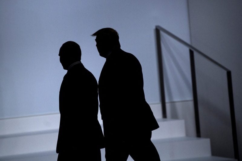 Vladimir Poutine et Donald Trump au sommet du G20