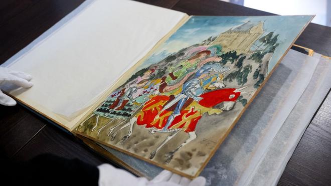 Auktion in München: Dieses Bilderbuch malte Otto Dix für die kleine Hana