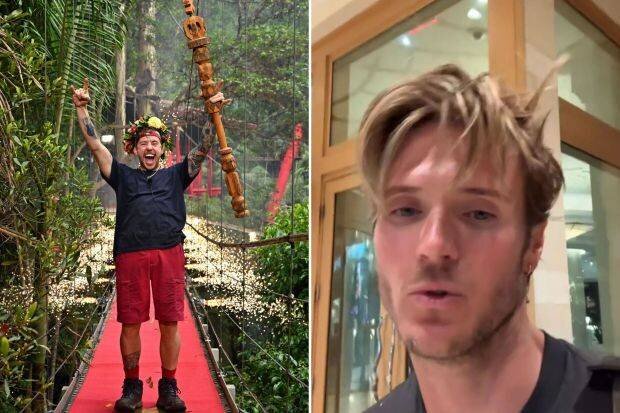 Danny Jones McFly victoire I'm A Celeb