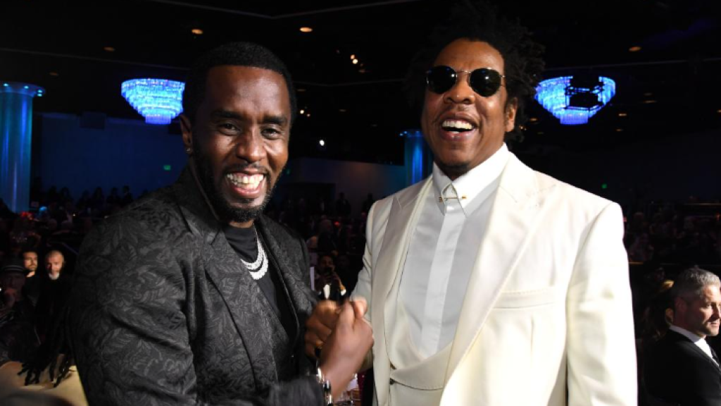 Sean 'Diddy' Combs et Jay-Z lors d'un événement.