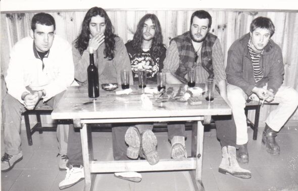 Les membres de Marea il y a 25 ans