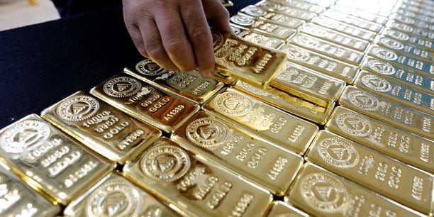 Des lingots d'or en Turquie