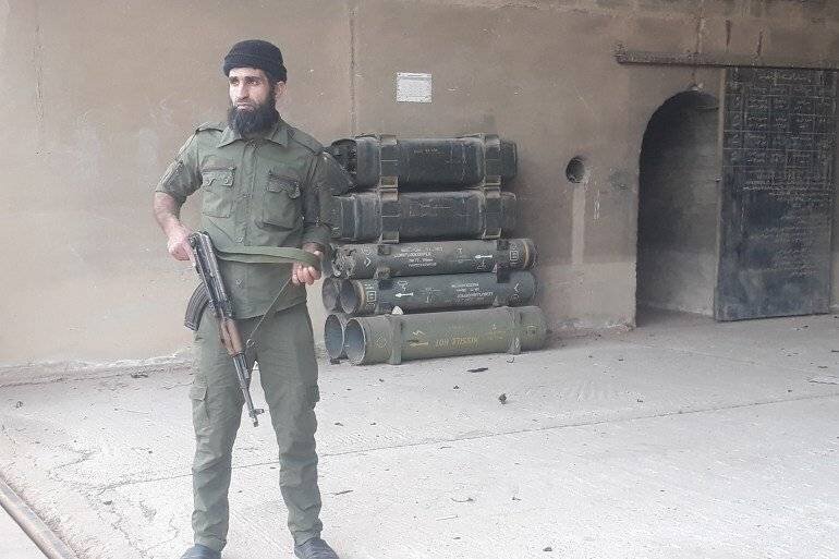 Abu Jarrah parmi les missiles