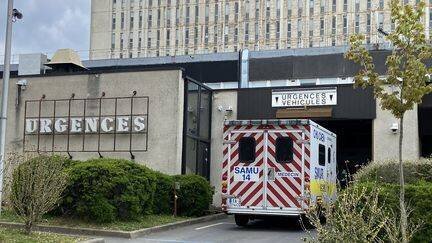 Les urgences de l'hôpital de Caen (Calvados), le 23 avril 2021. (MARC BERTRAND / FRANCE-BLEU BASSE-NORMANDIE / RADIO FRANCE)