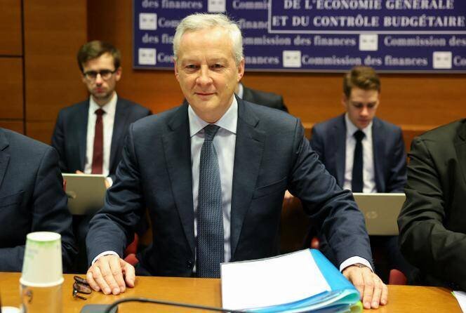 Bruno Le Maire devant la commission d’enquête sur le déficit, à l’Assemblée nationale, à Paris, le 12 décembre 2024.