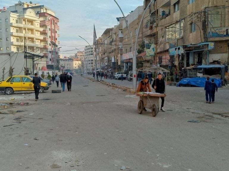 Rue des agriculteurs à Sayyida Zaynab