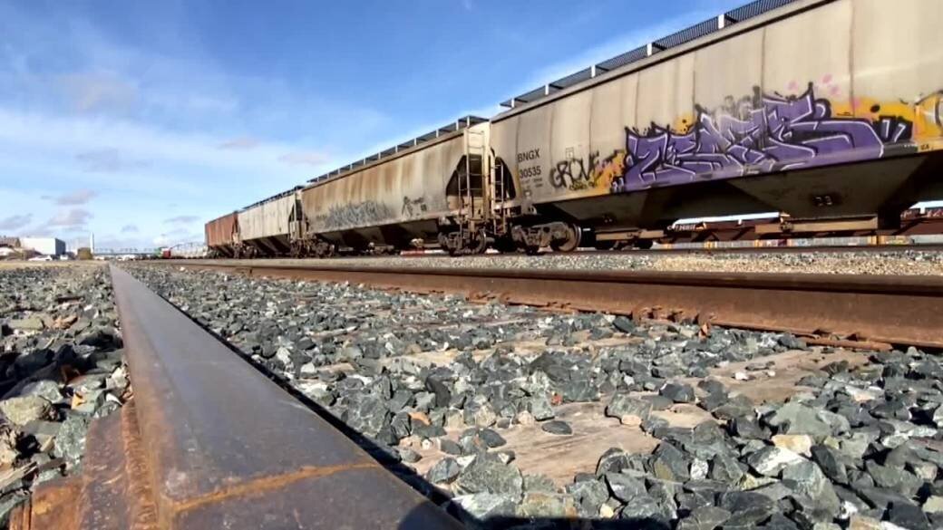 Étude de relocalisation des voies ferrées