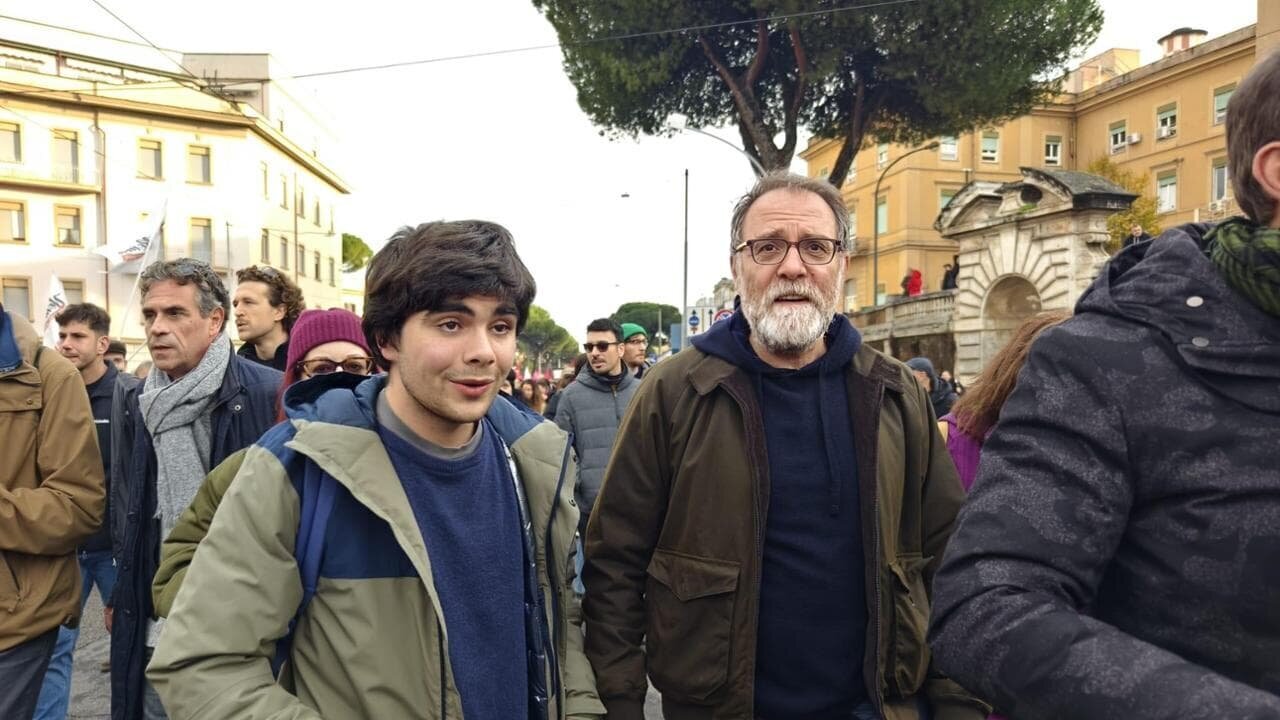 Artistes à la manifestation