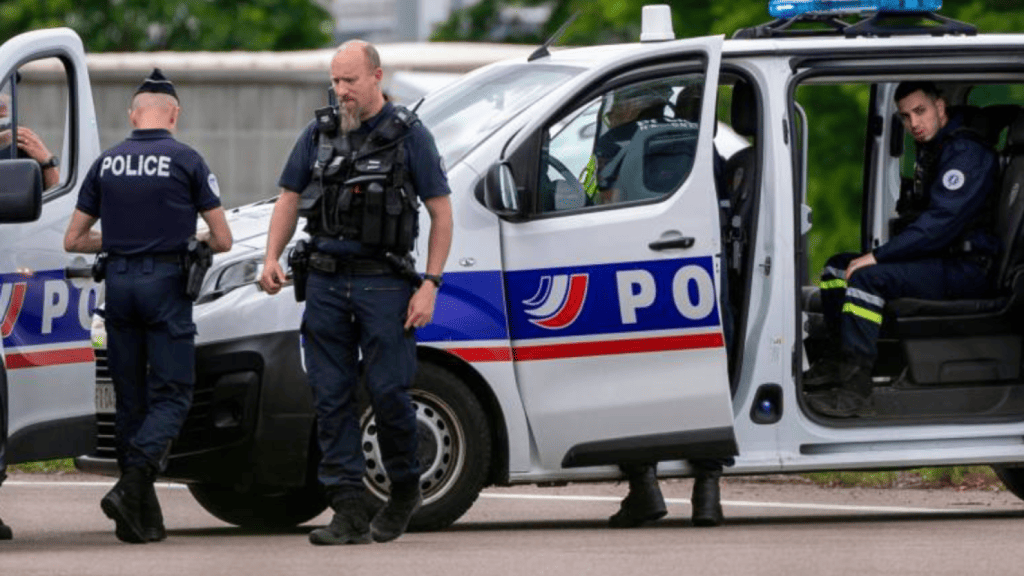 La police française en une photo de fichier