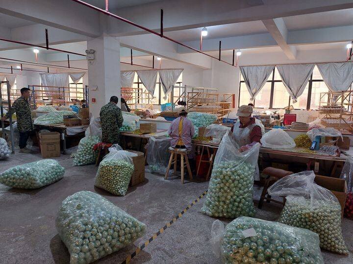 Industrie chinoise des décorations de Noël