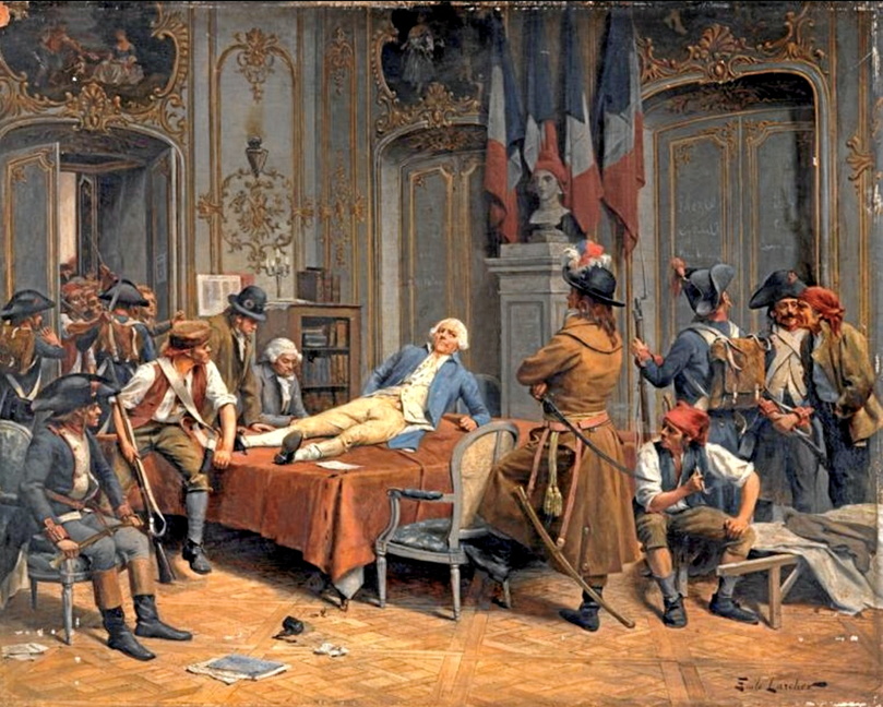 Robespierre captif des sans-culottes