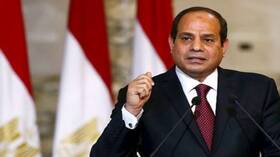 Al-Sissi lors de la réunion avec les médias