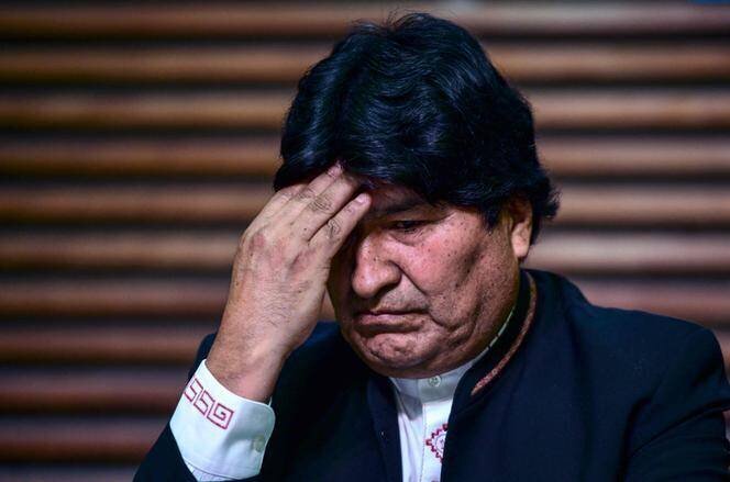 L’ancien président socialiste de Bolivie, Evo Morales, à Buenos Aires, le 21 février 2020.