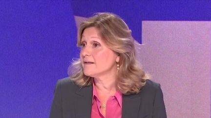Yaël Braun Pivet, présidente de l’Assemblée nationale, le 17 décembre 2024 sur franceinfo.