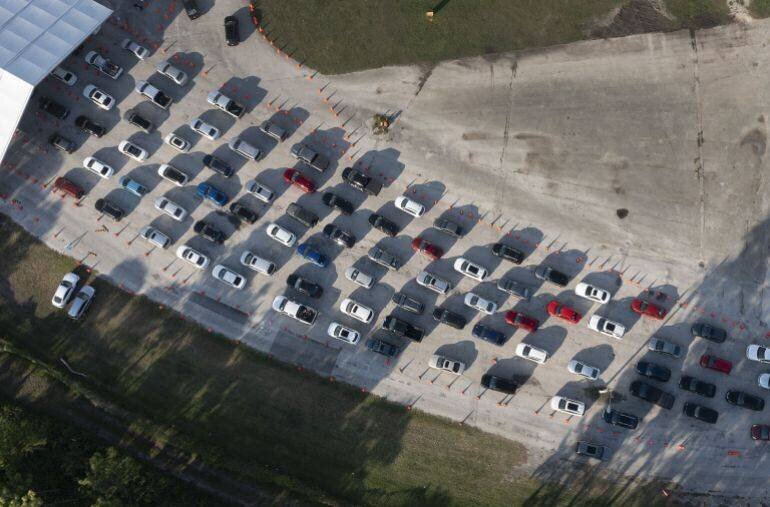 As Covid Cases Rise, Americans Rush To Get Tested Ahead Of Holidays