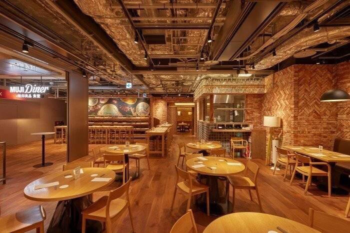 Diner au sous-sol de Muji Ginza