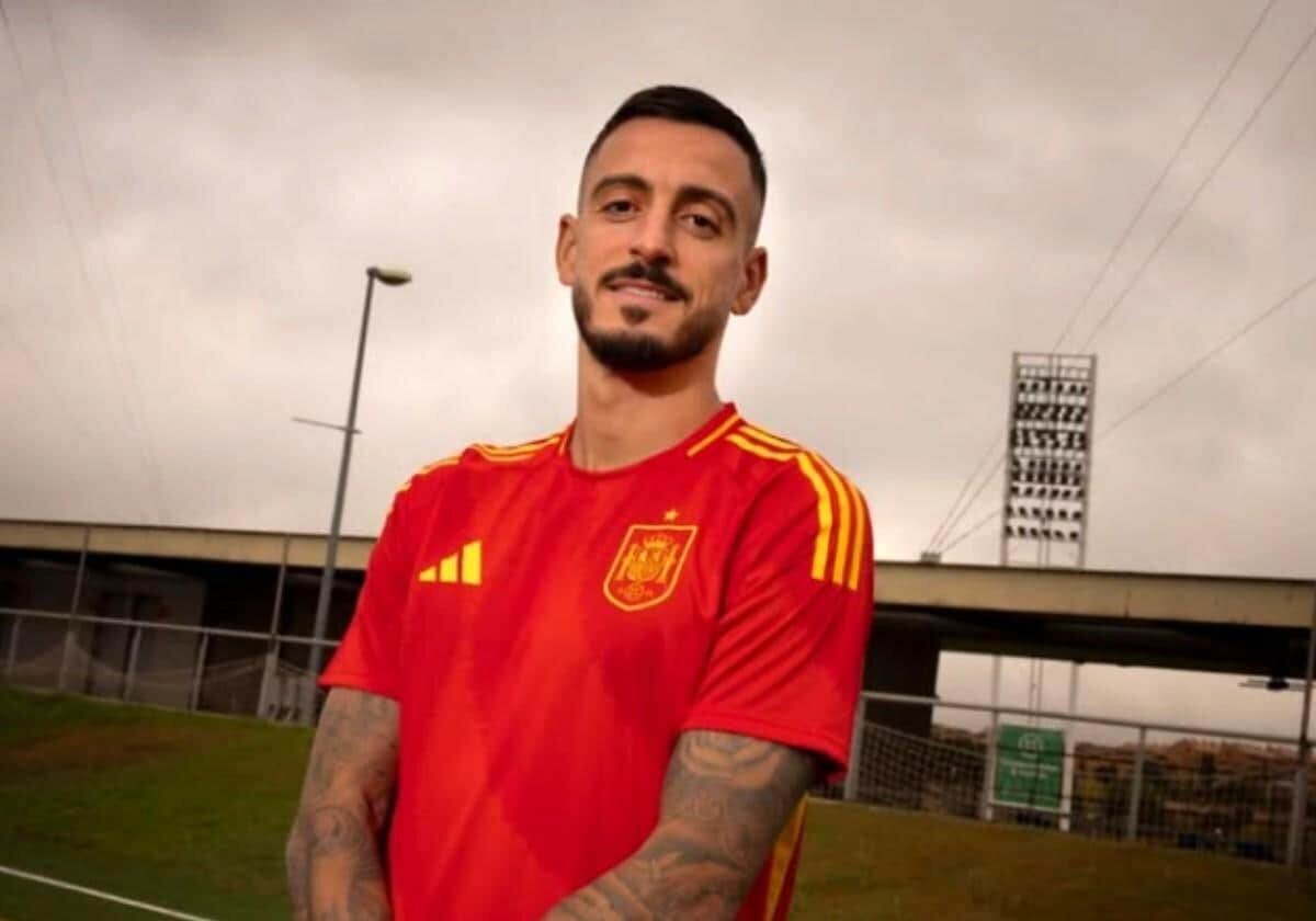 Joselu lors de son apparition à la télévision