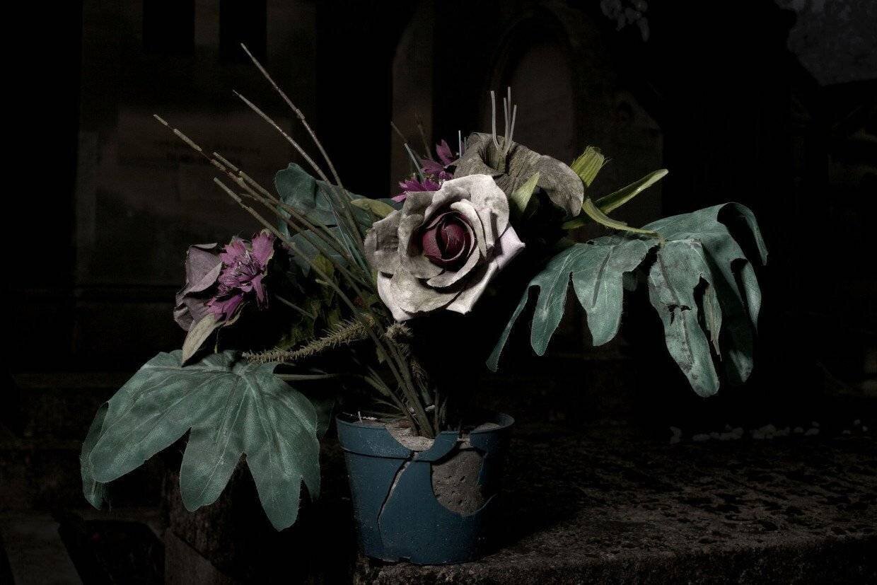 Nachtschattenstrauß: Moritz Wehrmann, 'Les Fleurs du Mal (I)', 2012