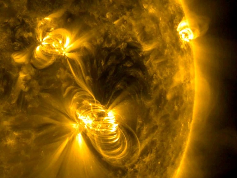 Éruption solaire