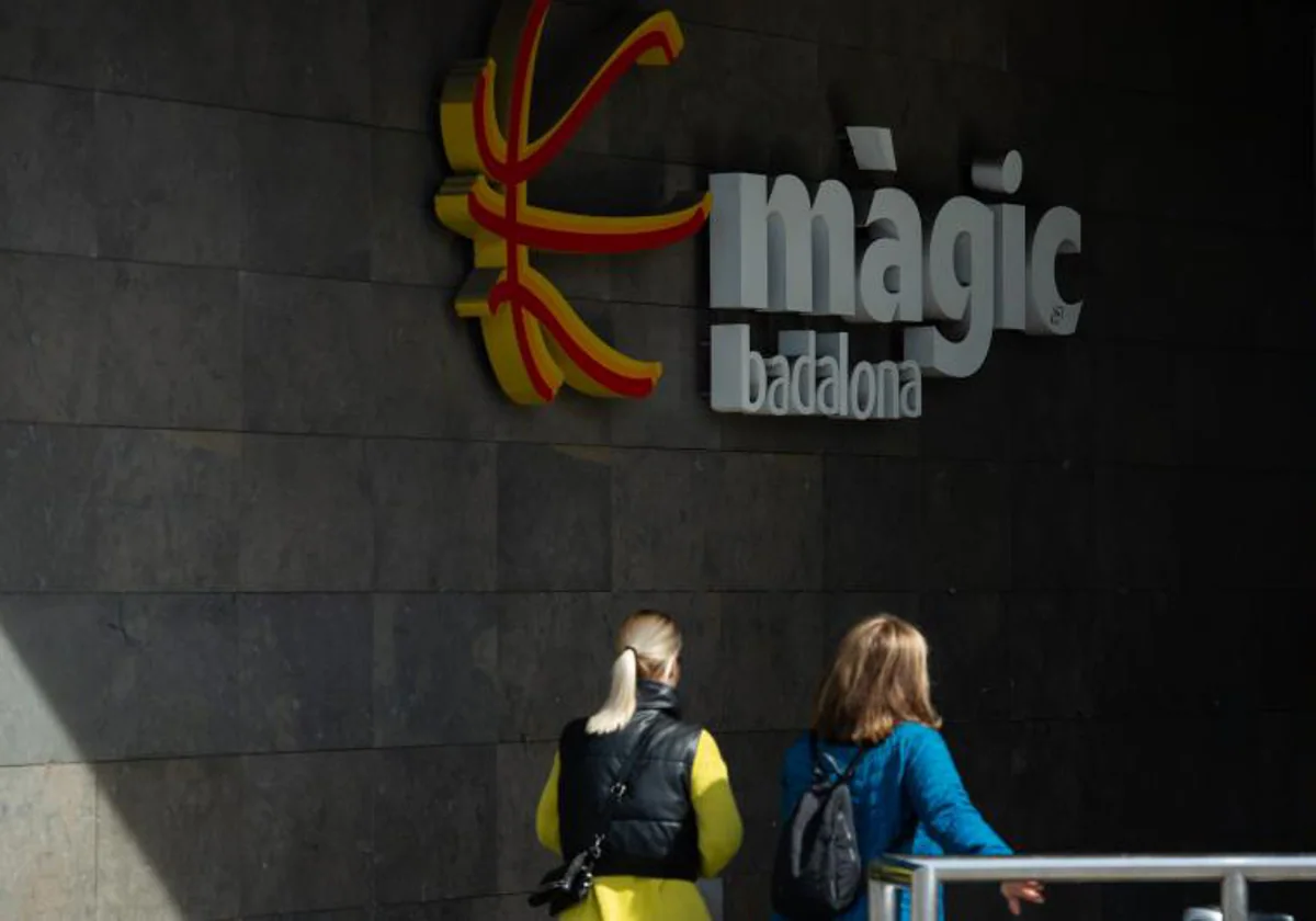 Entrée du centre Magic de Badalona