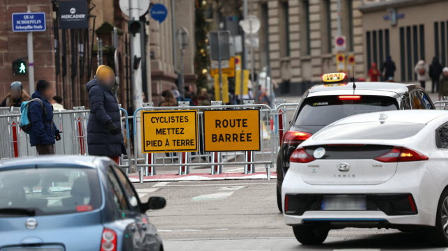 Les voitures sont exclues du centre-ville depuis plusieurs années à Strasbourg. Photo Jean-Marc Loos