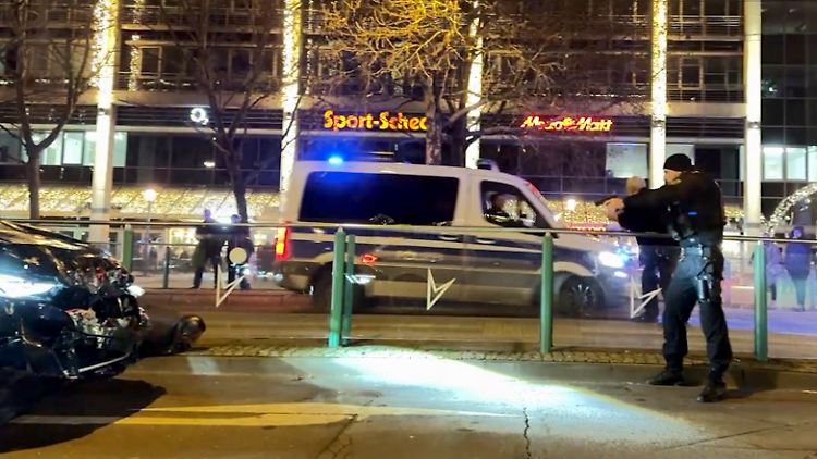Taleb A. lors de son arrestation.